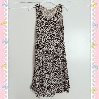 エイチアンドエム(H&M)のH＆M ワンピース ヒョウ柄🐆 ①(その他)