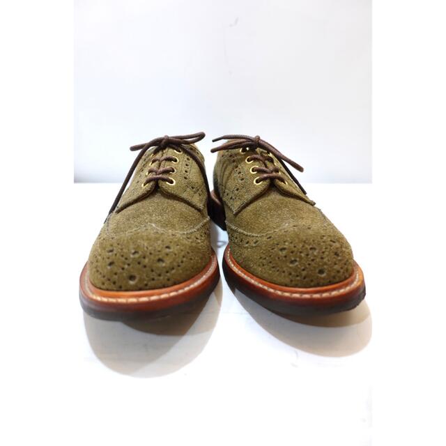 Trickers Green Suede UK ダイナイトソール　別注モデル