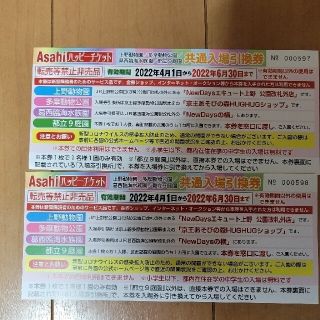 上野動物園、多摩動物園、他共通引換券(遊園地/テーマパーク)