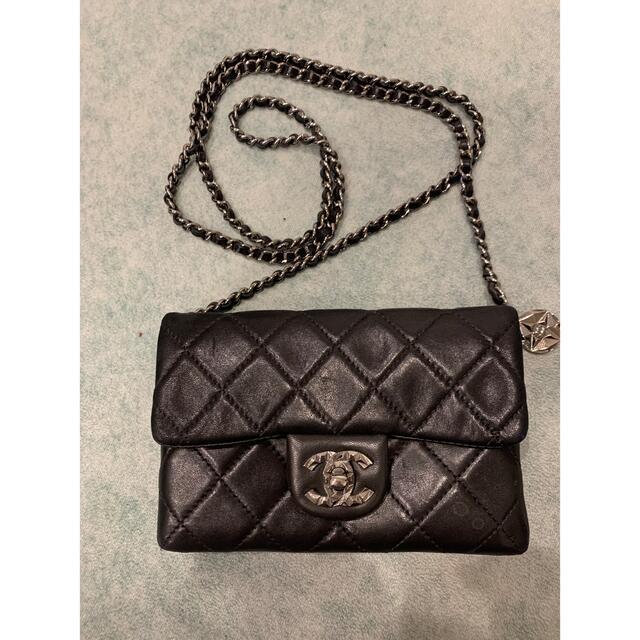 レディースCHANEL チェーンウォレット　ミニショルダー