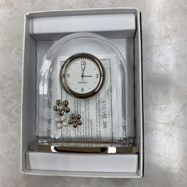 MIKIMOTO(ミキモト)のミキモト　置き時計 インテリア/住まい/日用品のインテリア小物(置時計)の商品写真