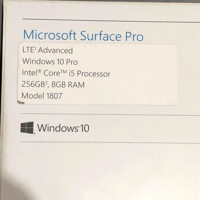 【良品】Surface Pro 5 LTE i5 8G 256GB Office