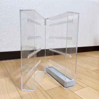 ムジルシリョウヒン(MUJI (無印良品))の無印良品　ピアススタンド　ブックタイプ/見開きタイプ(小物入れ)