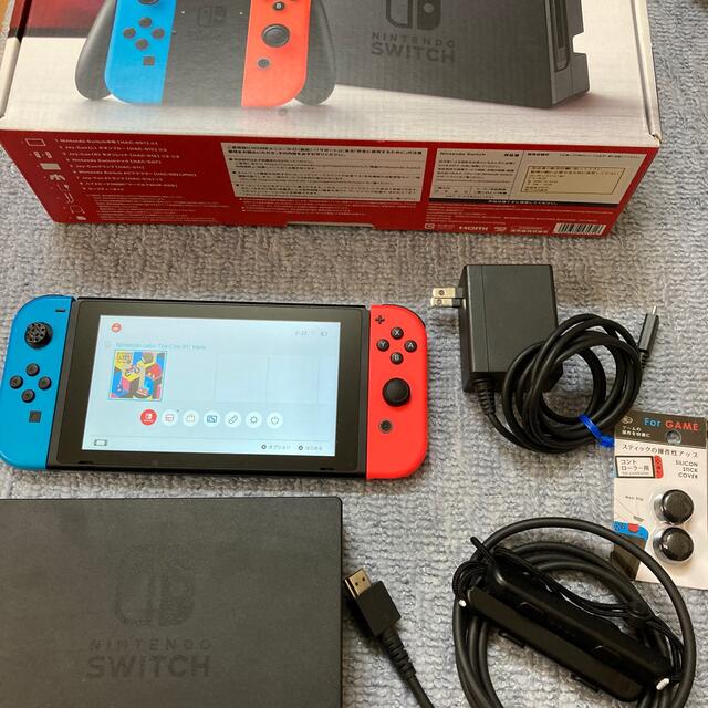 Nintendo Switch JOY-CON(L)(R)本体セット 動作品 - 携帯用ゲーム機本体 Nintendo Switch JOY-CON(L) /(R) 本体 動作品
