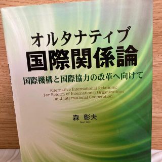 オルタナティブ国際関係論 国際機構と国際協力の改革へ向けて(ビジネス/経済)