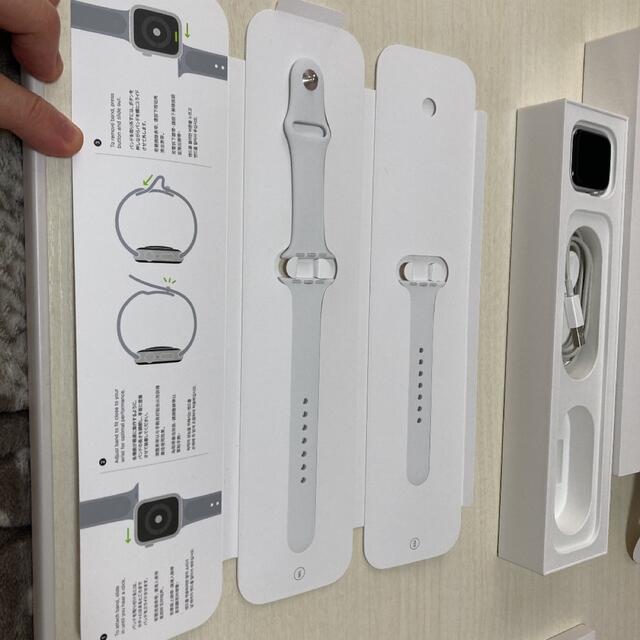 Apple Watch(アップルウォッチ)のApple Watch Series 5 GPSモデル 44mm シルバーアルミ メンズの時計(腕時計(デジタル))の商品写真