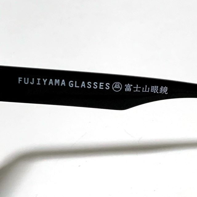 アクリル 富士山眼鏡 スクエア ビッグフレーム ピクセフ PIXEF 黒縁 サングラスの通販 by Fujiyama Glasses shop｜ラクマ ブラック
