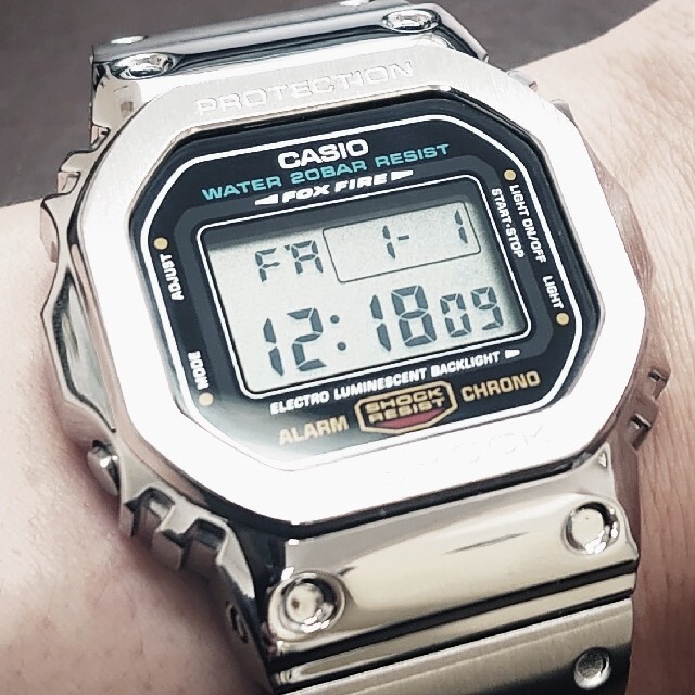 G-SHOCK - カシオ G-SHOCK DW-5600E ジーショックメタルカスタムフル ...