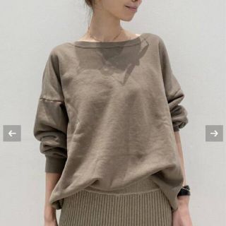 アパルトモンドゥーズィエムクラス(L'Appartement DEUXIEME CLASSE)の【REMI RELIEF】T/CウラケSweat プルオーバー(トレーナー/スウェット)