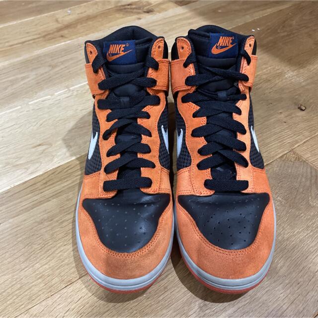 NIKE(ナイキ)のナイキ ダンクハイ オレンジNike Dunk High Hoop Orange メンズの靴/シューズ(スニーカー)の商品写真