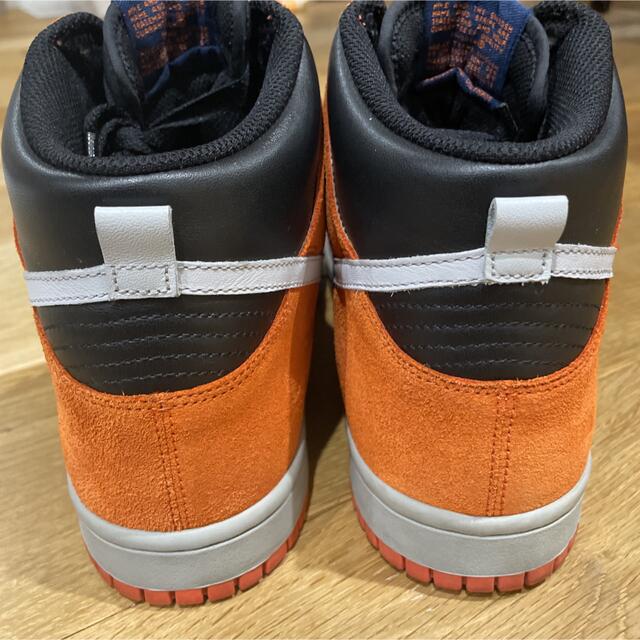 NIKE(ナイキ)のナイキ ダンクハイ オレンジNike Dunk High Hoop Orange メンズの靴/シューズ(スニーカー)の商品写真