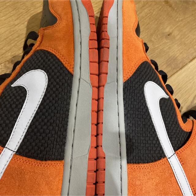 NIKE(ナイキ)のナイキ ダンクハイ オレンジNike Dunk High Hoop Orange メンズの靴/シューズ(スニーカー)の商品写真