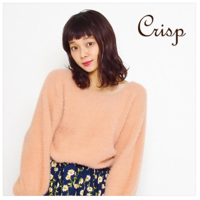 Crisp(クリスプ)のフラッフィーバルーンニット レディースのトップス(ニット/セーター)の商品写真