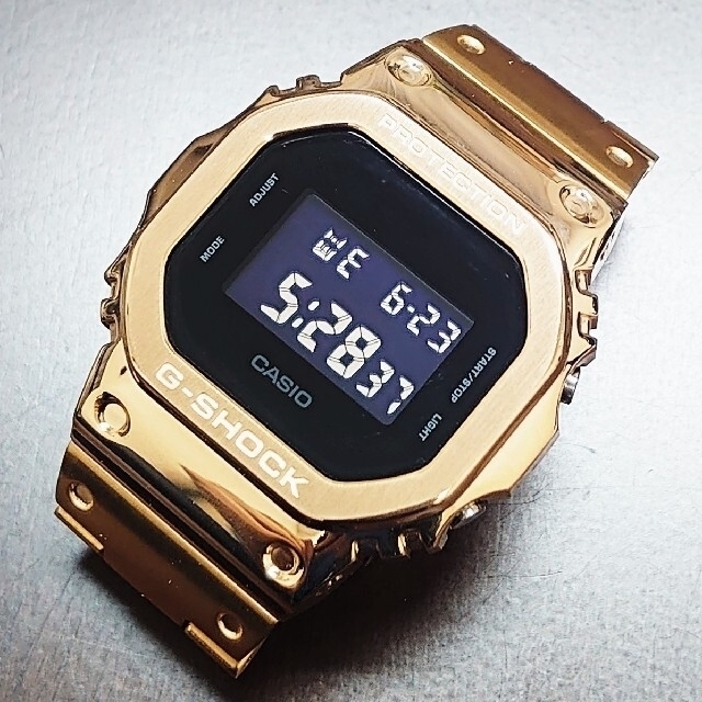 腕時計(デジタル)カシオジーショック CACIO G-SHOCK DW-5600BBフルメタル