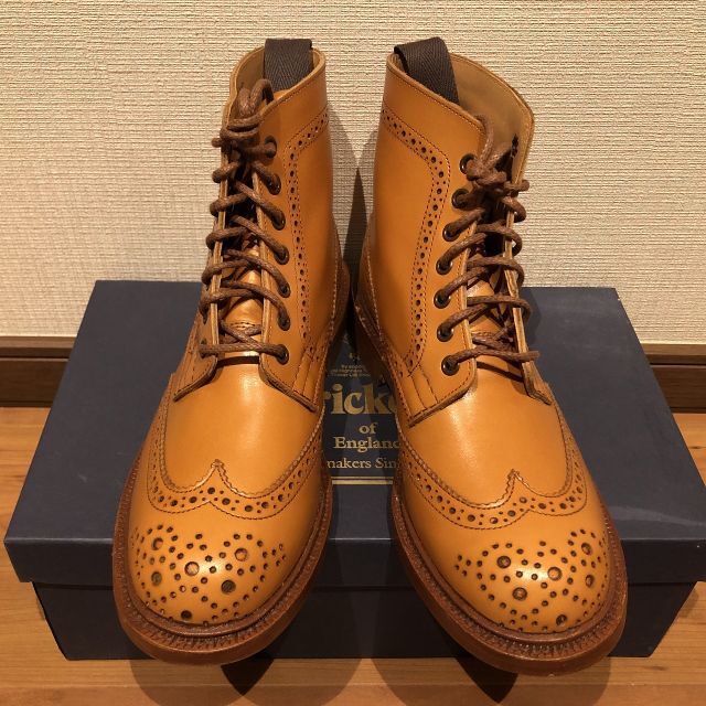 Tricker's トリッカーズ ブーツ UK4(22.5cm位) 茶