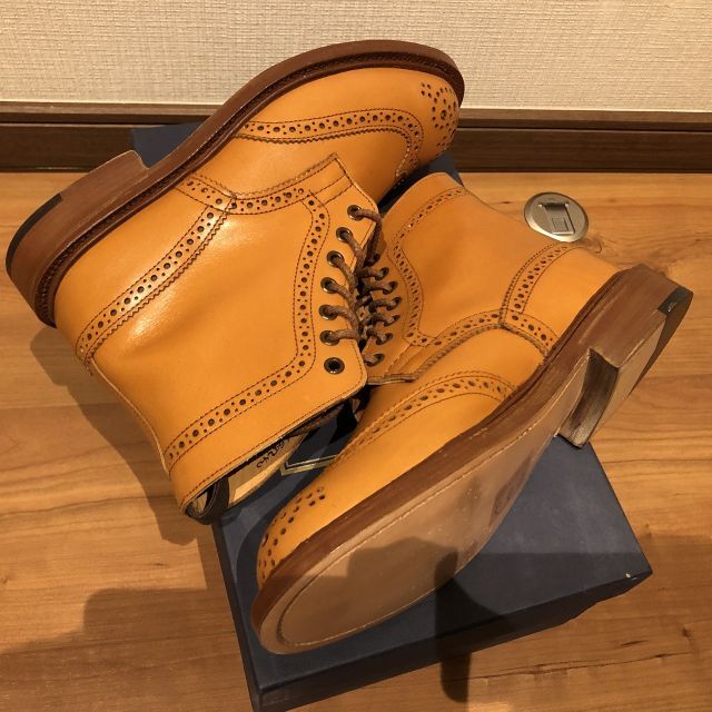 Trickers   トリッカーズのカントリーブーツL・サイズ