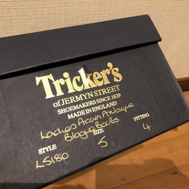 Trickers(トリッカーズ)のトリッカーズのカントリーブーツ(L5180)・サイズ5-4・エイコーン レディースの靴/シューズ(ブーツ)の商品写真