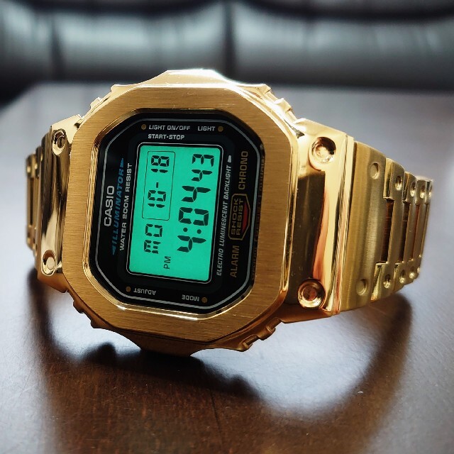 G-SHOCK(ジーショック)のカシオ CASIO G-SHOCK DW-5600E フルメタルカスタム 新品 メンズの時計(金属ベルト)の商品写真