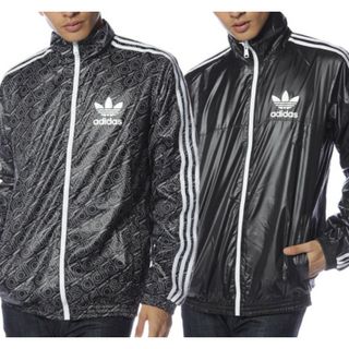 adidas originals リバーシブル　ナイロンパーカー　M