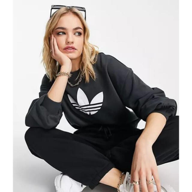 adidas(アディダス)のadidas originals 80’sデザインスウェットトレーナー レディースのトップス(トレーナー/スウェット)の商品写真