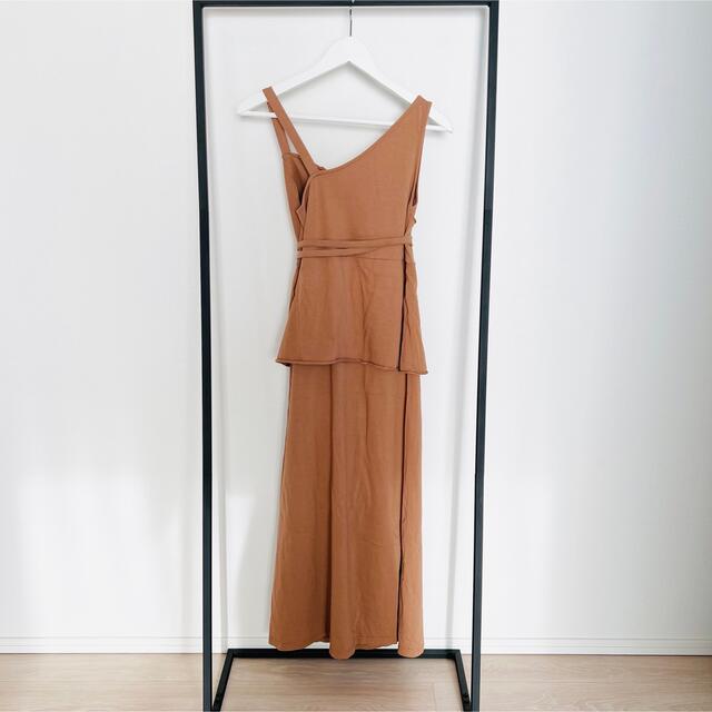 Ameri VINTAGE(アメリヴィンテージ)のMEDI RELAX DRESS レディースのワンピース(ロングワンピース/マキシワンピース)の商品写真