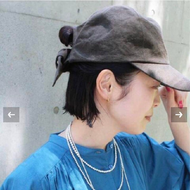 IENA(イエナ)のIENA イエナ shinonagumo/シノナグモABLE キャップ レディースの帽子(キャップ)の商品写真