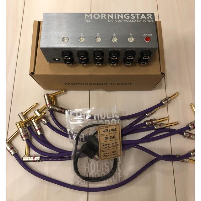 Morningstar ML5 & MIDI &パッチケーブル8本セット 楽器のギター(エフェクター)の商品写真