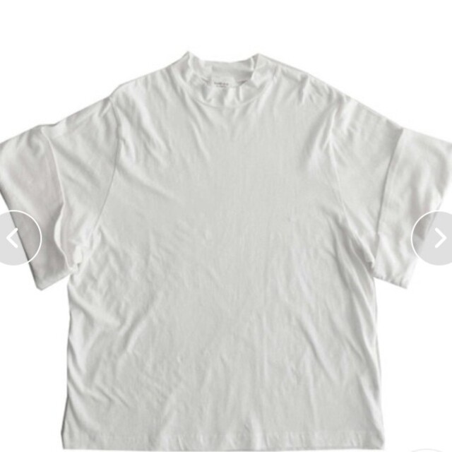 antiqua(アンティカ)のアンティカ　モックネック　Tシャツ　トップス レディースのトップス(Tシャツ(半袖/袖なし))の商品写真