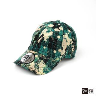 エバニュー(EVERNEW)の新品 NEW ERA NY ロゴ タイダイチェック(キャップ)