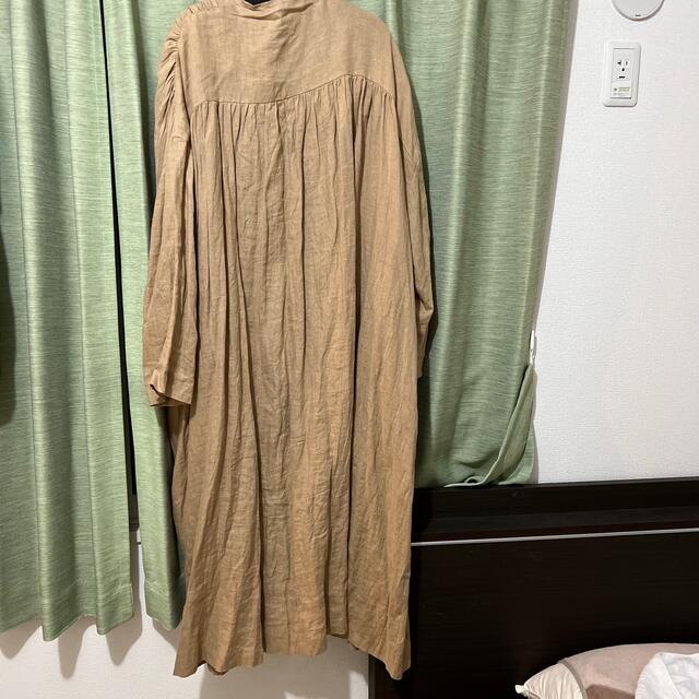 TODAYFUL(トゥデイフル)のtodayful Linen Gather Gown"リネンギャザーガウン レディースのジャケット/アウター(ミリタリージャケット)の商品写真