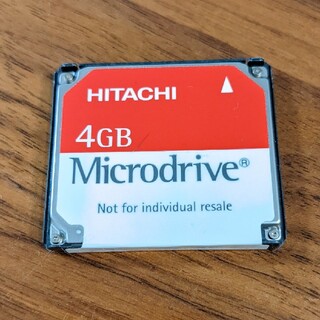 ヒタチ(日立)のHITACHI     Micro drive 4GB(PC周辺機器)