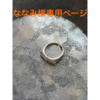 S925リング＆シンプルピアス(リング(指輪))