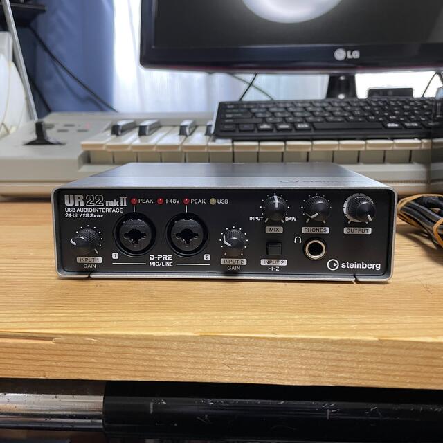 Steinberg UR22 mkII オーディオインターフェース