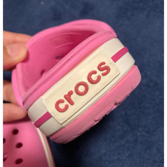 crocs(クロックス)のクロックス　クロックバンド　kids キッズ/ベビー/マタニティのベビー靴/シューズ(~14cm)(サンダル)の商品写真