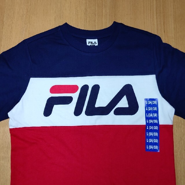 FILA(フィラ)のFILA キッズ セットアップ 部屋着 半袖 Tシャツ ハーフパンツ 160cm キッズ/ベビー/マタニティのキッズ服男の子用(90cm~)(Tシャツ/カットソー)の商品写真