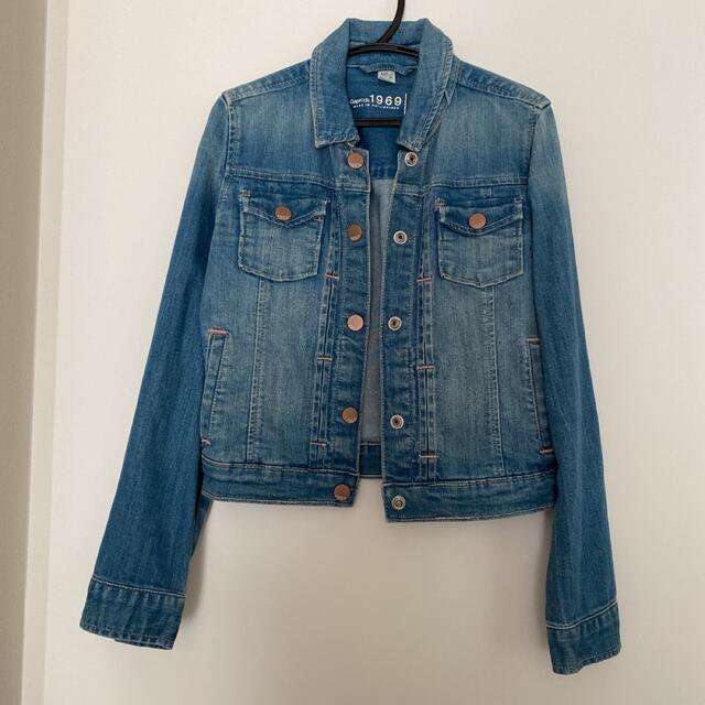 GAP Kids(ギャップキッズ)のGジャン　デニムジャケット キッズ/ベビー/マタニティのキッズ服女の子用(90cm~)(ジャケット/上着)の商品写真