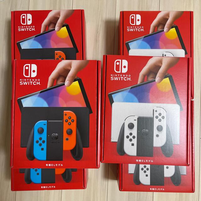 完璧 新品未開封 - Switch Nintendo Nintendo 計6個 有機ELモデル