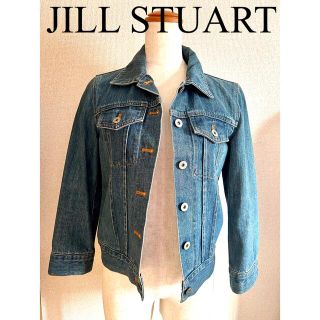 ジルスチュアート(JILLSTUART)の【美品】JILLSTUART♡Gジャン♡デニムジャケット濃いめカラー♡(Gジャン/デニムジャケット)