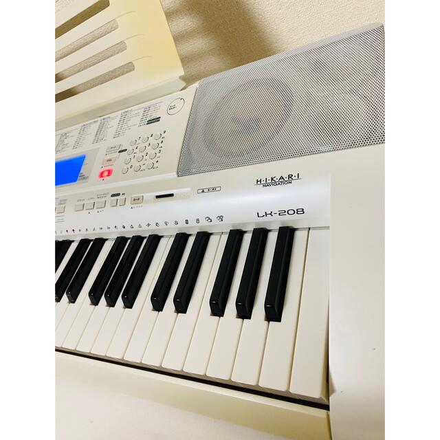 3000円 贈呈 CASIO光ナビゲーション LK-208 電子 キーボード ピアノ