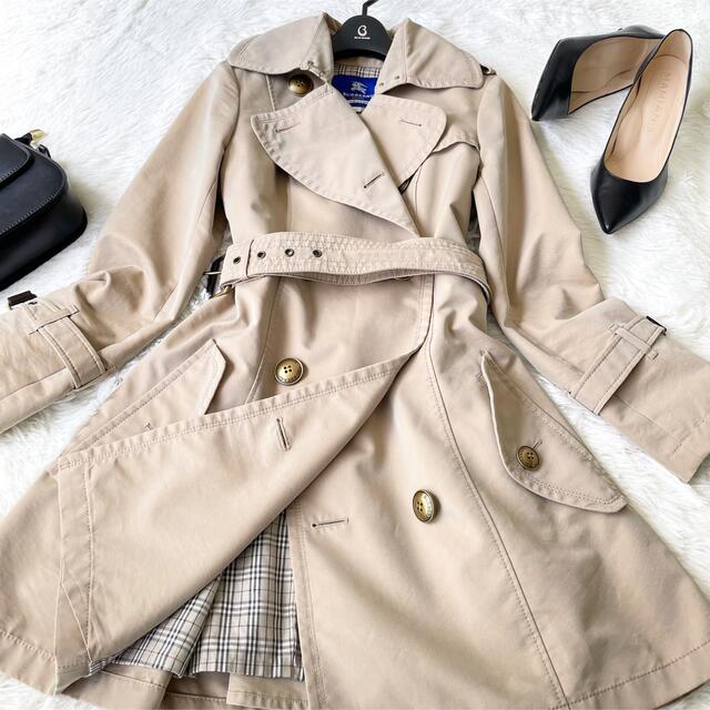 カラー BURBERRY ベージュ 38 M 金ボタン の通販 by Min|バーバリー