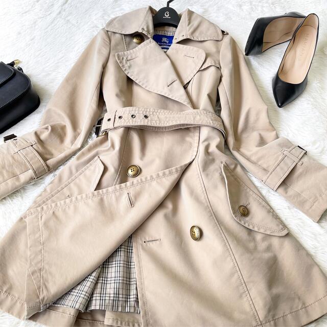 カラー BURBERRY ベージュ 38 M 金ボタン の通販 by Min｜バーバリー