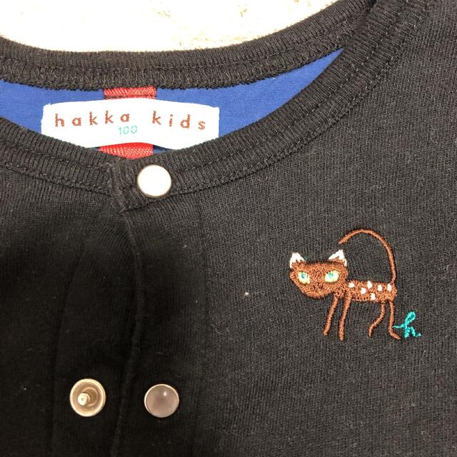 hakka kids(ハッカキッズ)のカーディガン　ハッカキッズ　100 キッズ/ベビー/マタニティのキッズ服女の子用(90cm~)(カーディガン)の商品写真