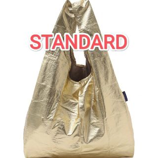 バグゥ(BAGGU)のBAGGUバグー STANDARD スタンダード　ゴールド(エコバッグ)