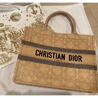 ブティック】 Christian Dior - DIOR BOOK TOTE❣️カナージュ