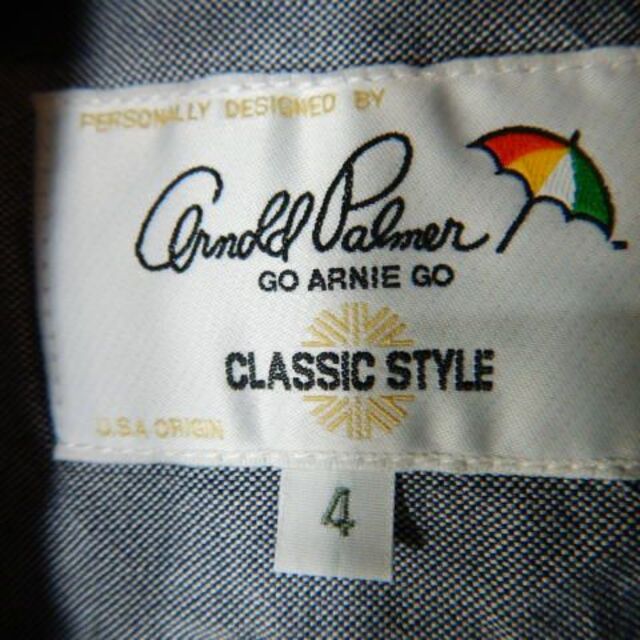 Arnold Palmer(アーノルドパーマー)のo5387　アーノルド　パーマー　レナウン　長袖　格子　チェック　BDシャツ メンズのトップス(シャツ)の商品写真