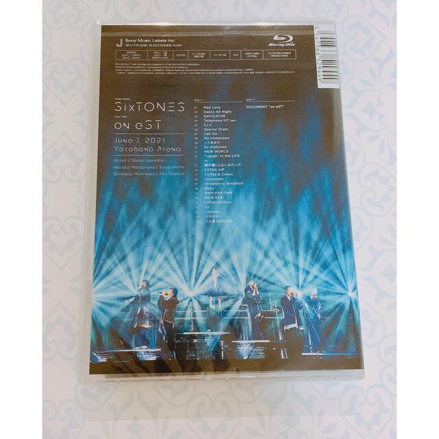 SixTONES onest 通常盤　Blu-ray 新品未開封