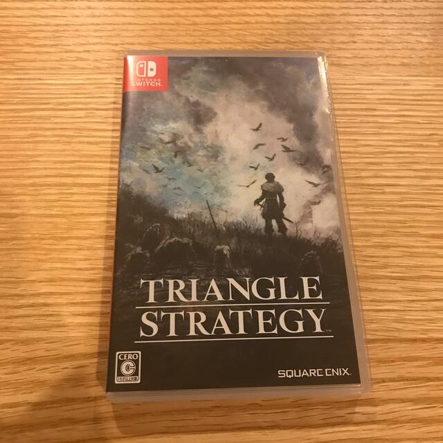 Nintendo Switch(ニンテンドースイッチ)のTRIANGLE STRATEGY（トライアングルストラテジー） Switch エンタメ/ホビーのゲームソフト/ゲーム機本体(家庭用ゲームソフト)の商品写真