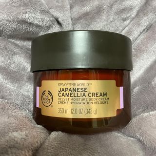 ザボディショップ(THE BODY SHOP)のボディショップ　ジャパニーズベルベットモイスチャークリーム(ボディクリーム)