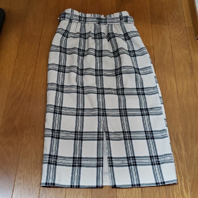 LOWRYS FARM(ローリーズファーム)の❤LOWRYS FARM❤ハイウエストチェック柄ロングスカート/Lサイズ匿名配送 レディースのスカート(ロングスカート)の商品写真