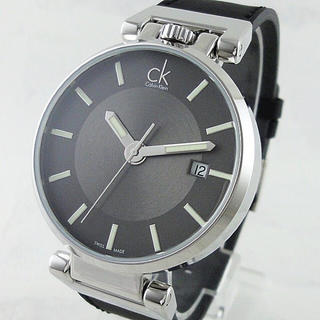 カルバンクライン(Calvin Klein)の新品 CK 腕時計 メンズ K4A211C3 ブラック文字盤(腕時計(アナログ))